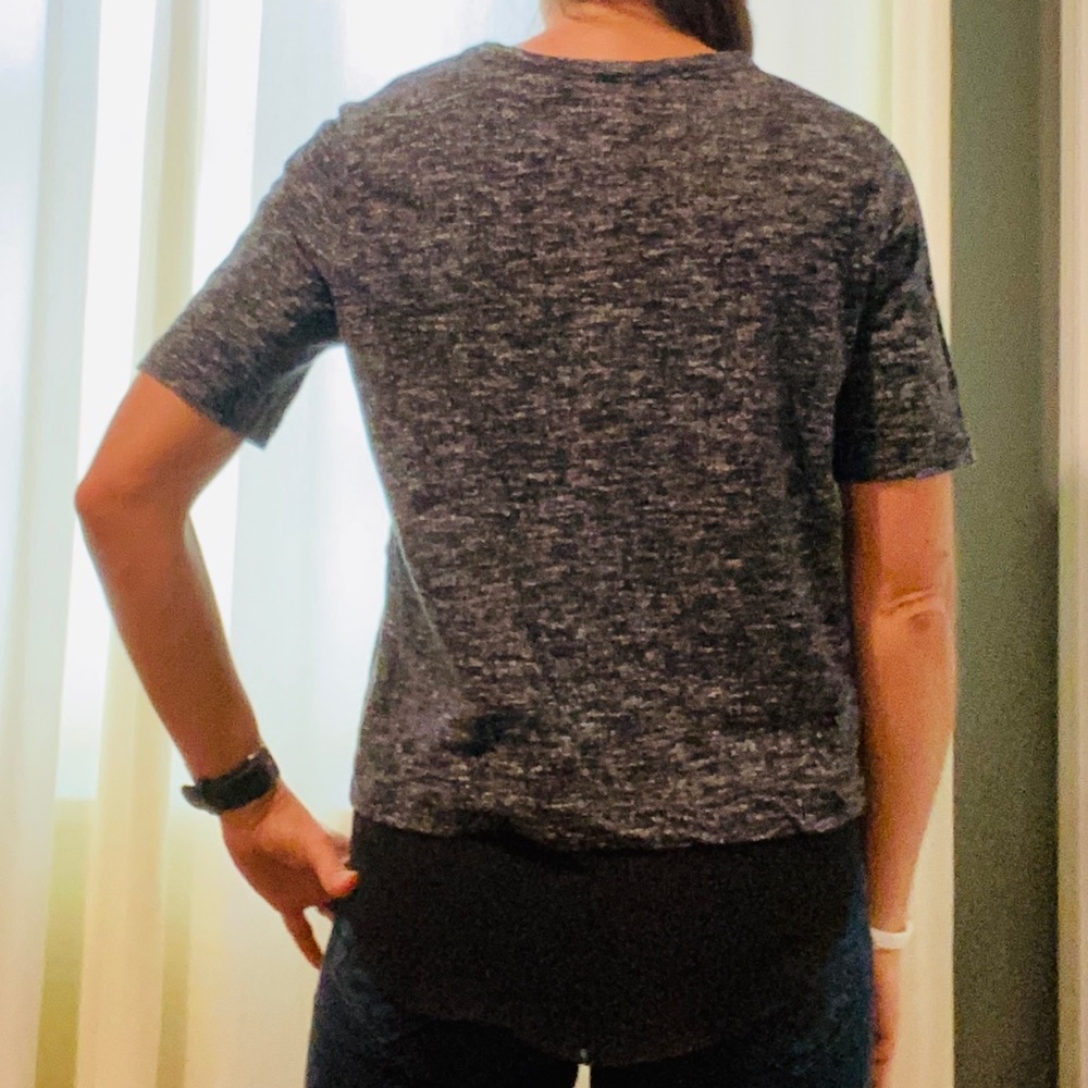 Lou and grey top